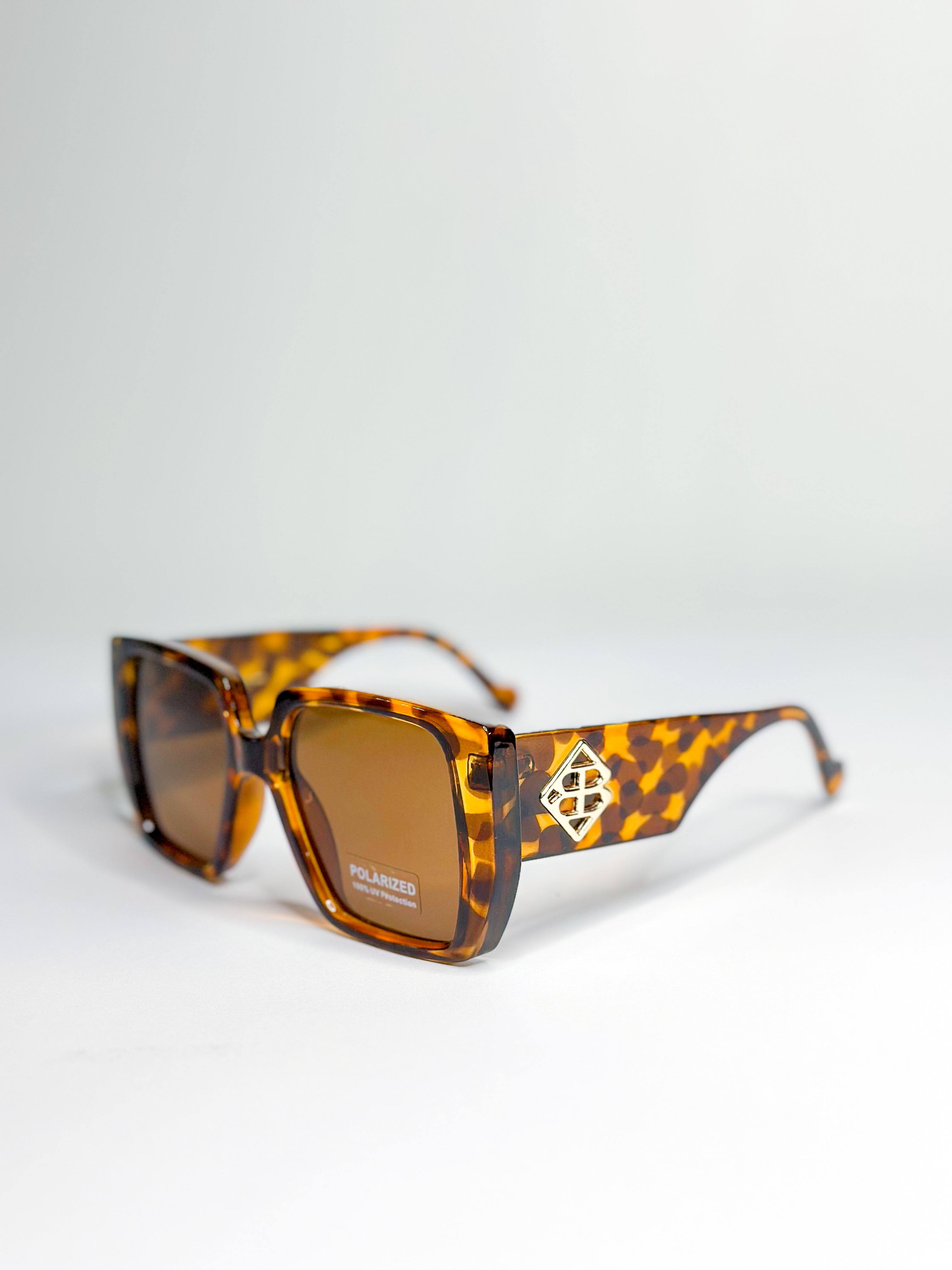 Square Sunglasses with Polarized Lenses