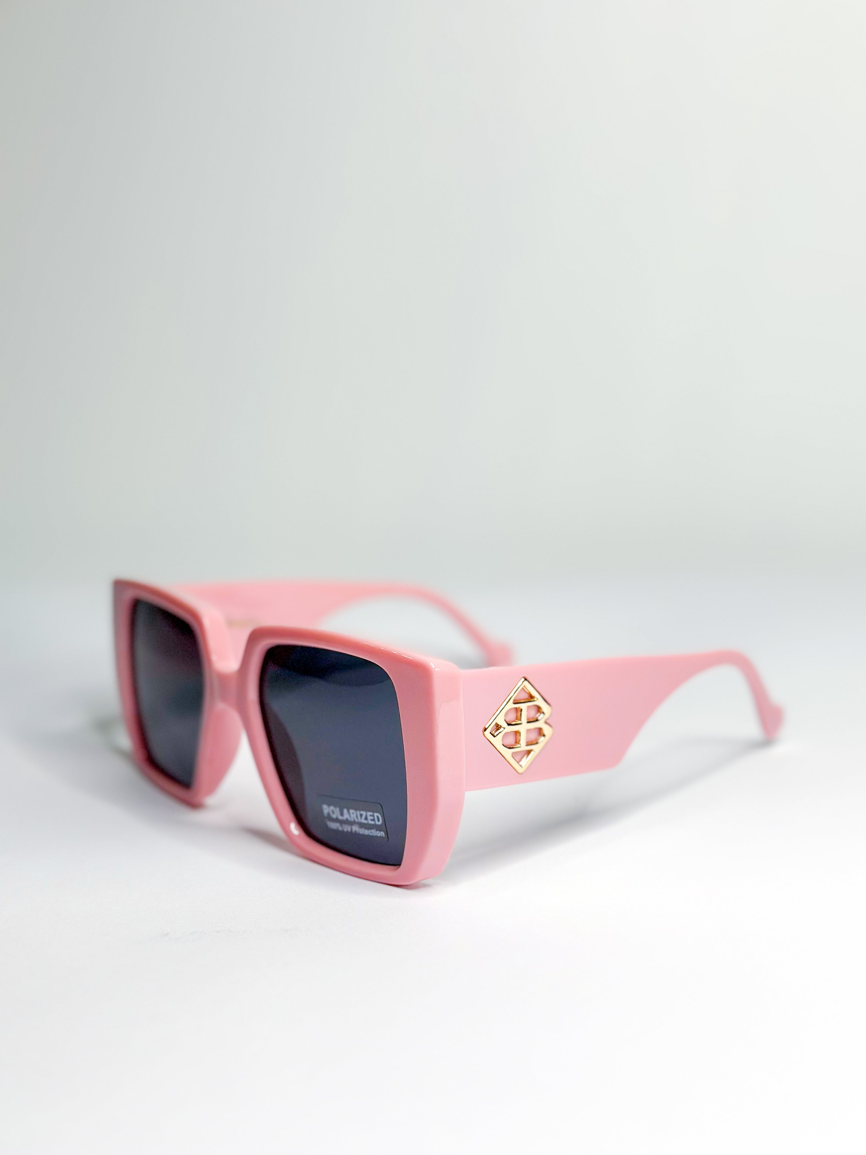 Square Sunglasses with Polarized Lenses