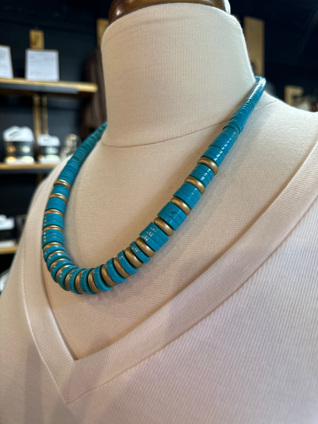 Kesar Necklace - Aquamarine