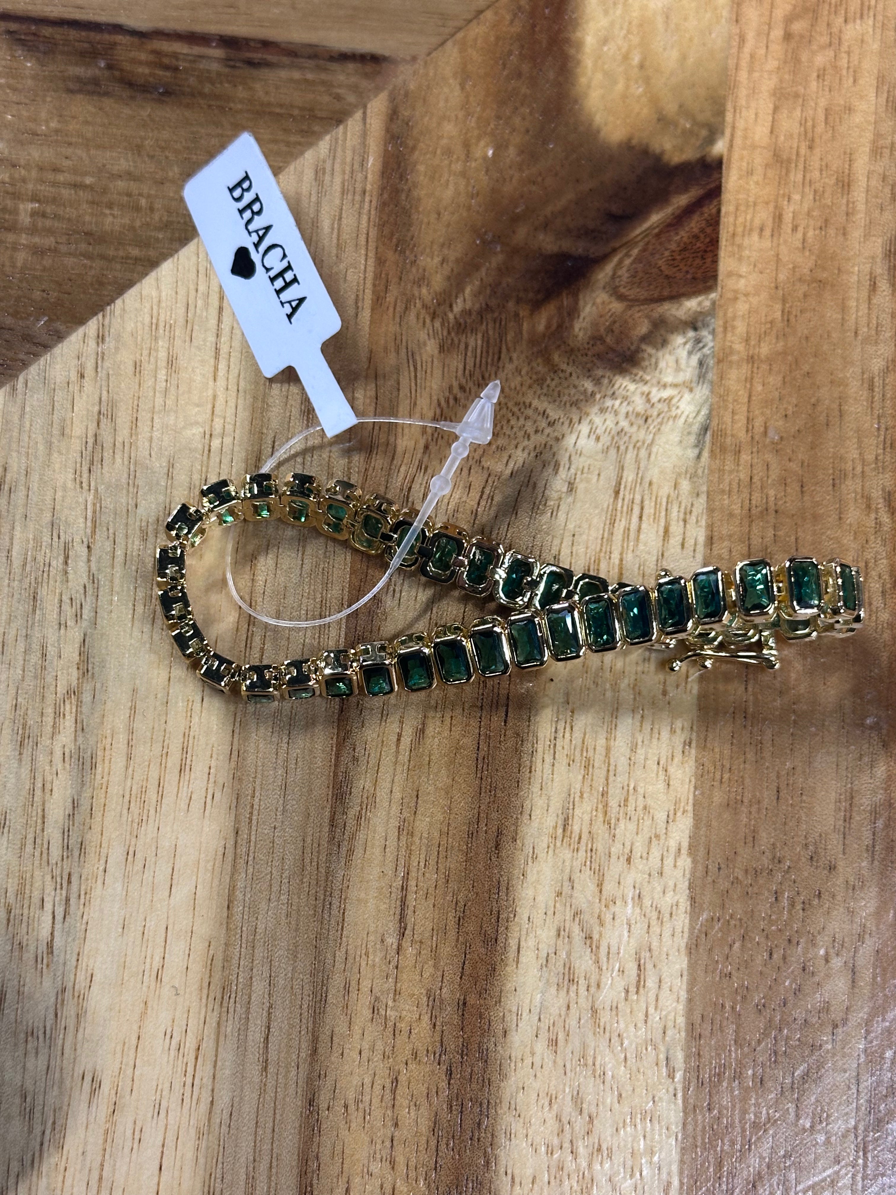 Esmi Rectangle Tennis Bracelet