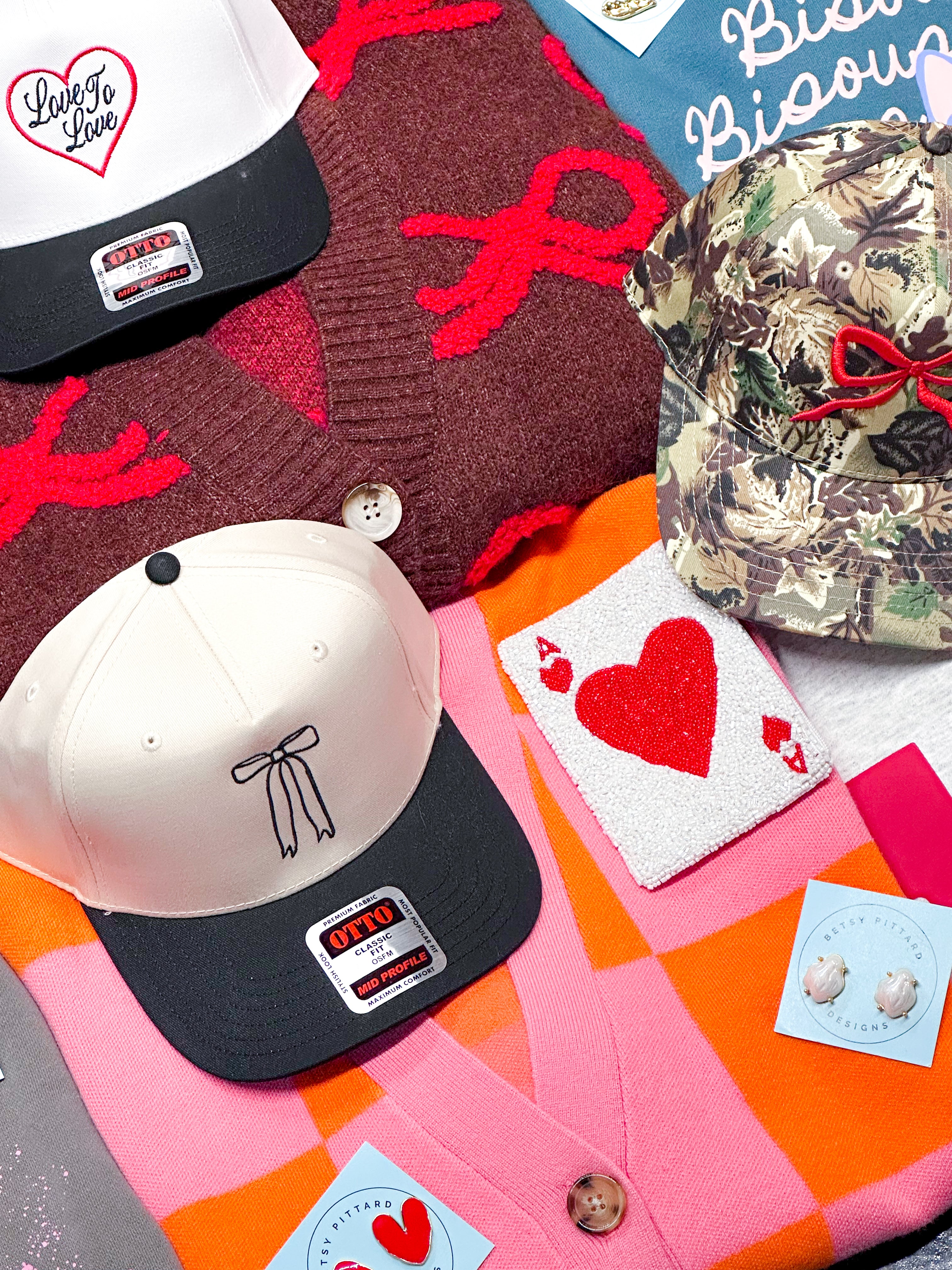 Checkmate Pink & Orange Checkered Oversized Cardigan