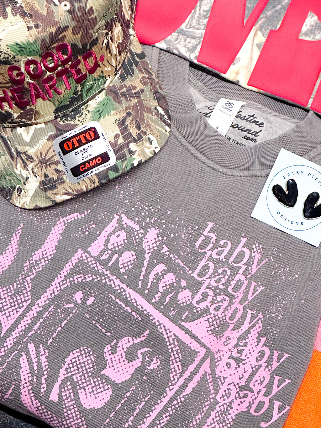 Good Hearted Camo Hat 