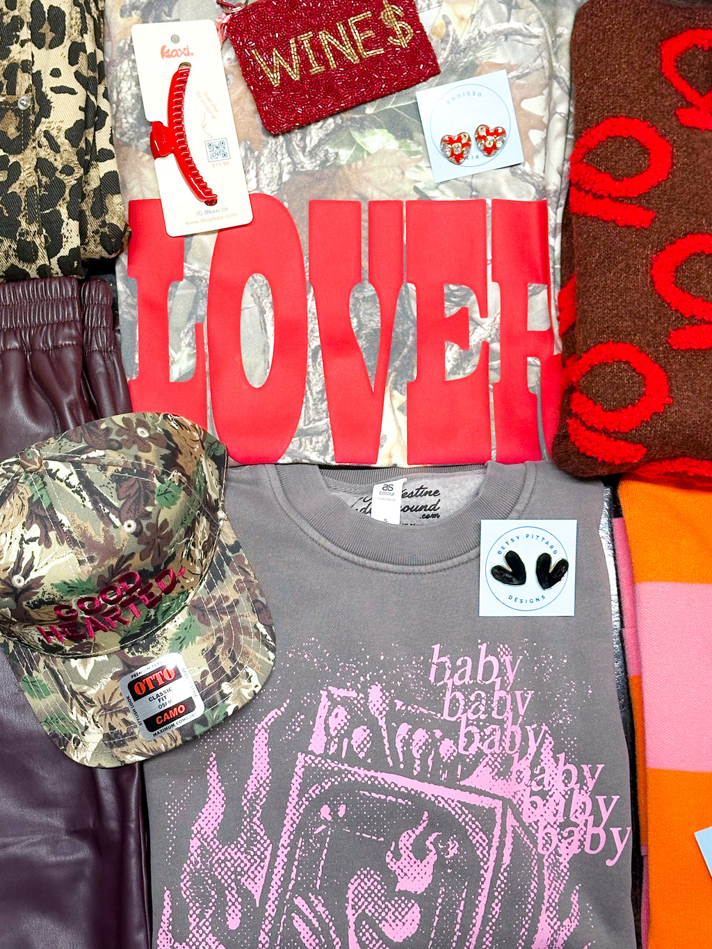 Good Hearted Camo Hat 