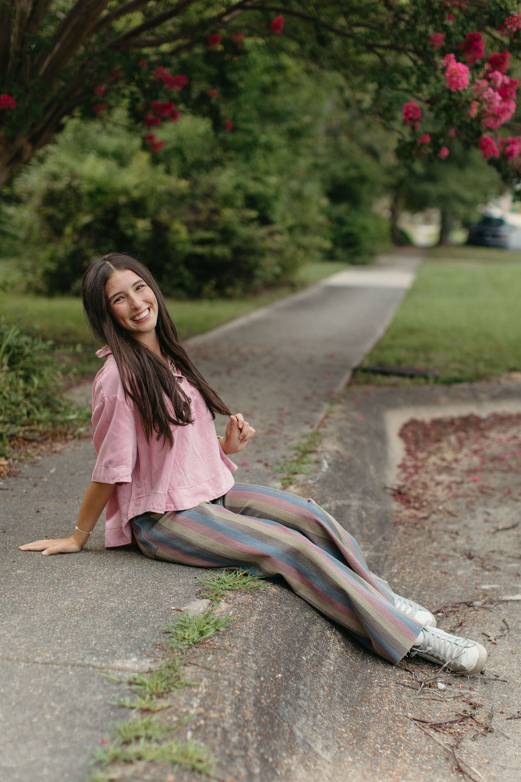 Multi Color Panel Pants