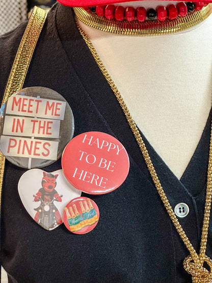 Game Day Buttons - Large Round (3.00")