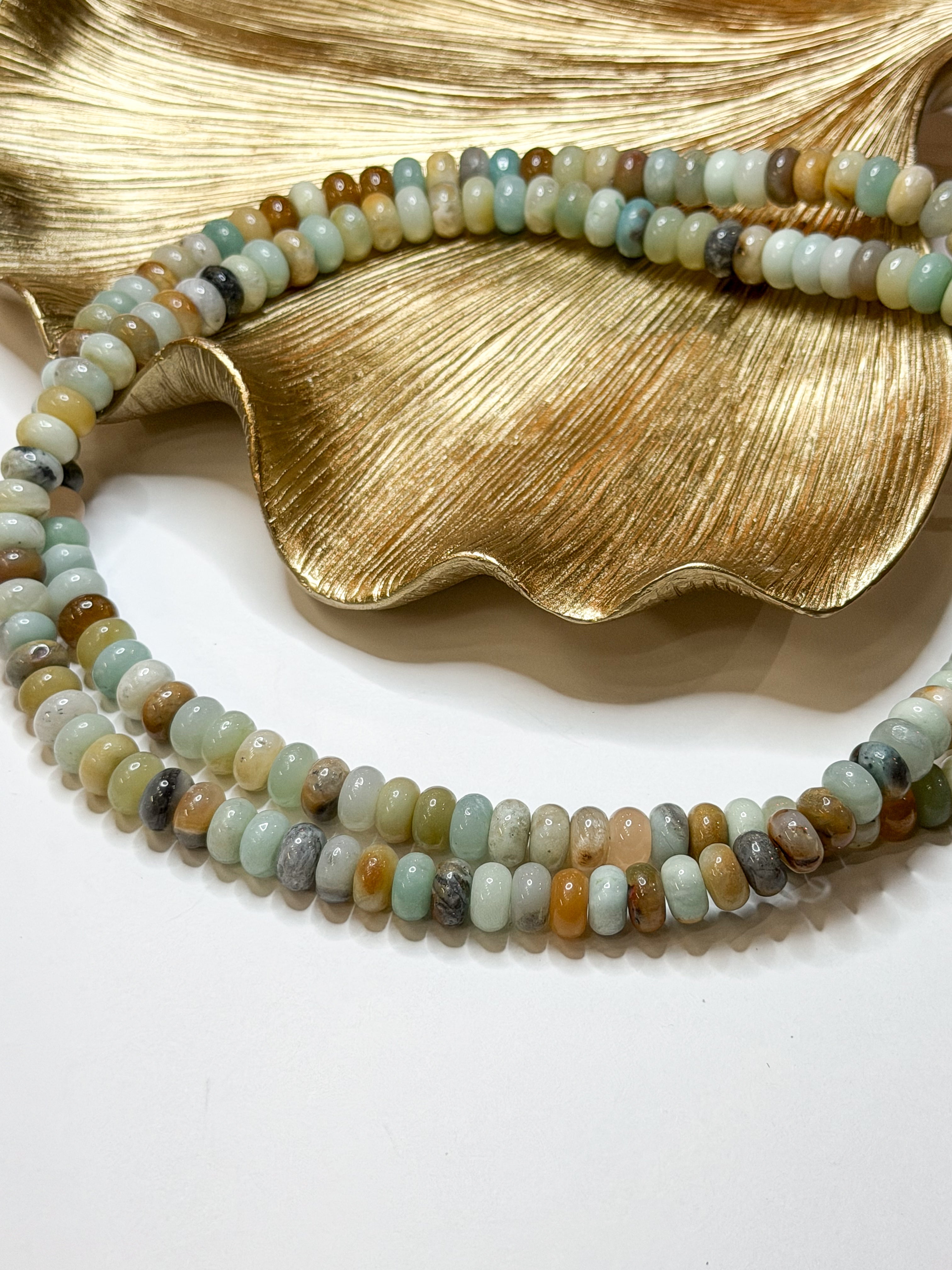 Coastal Mix | Hand Beaded Necklace
