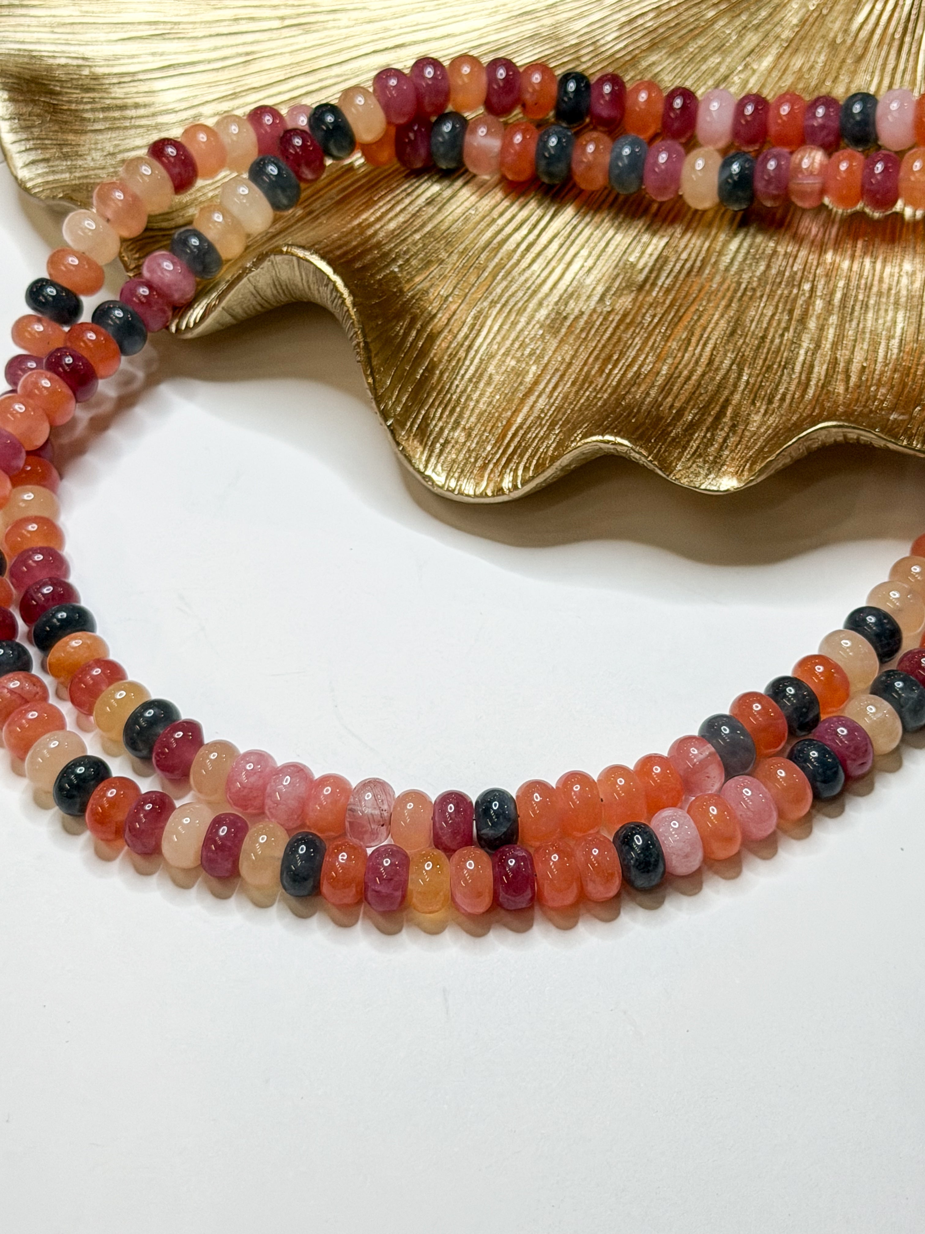 Harvest Multi | Hand Beaded Necklace
