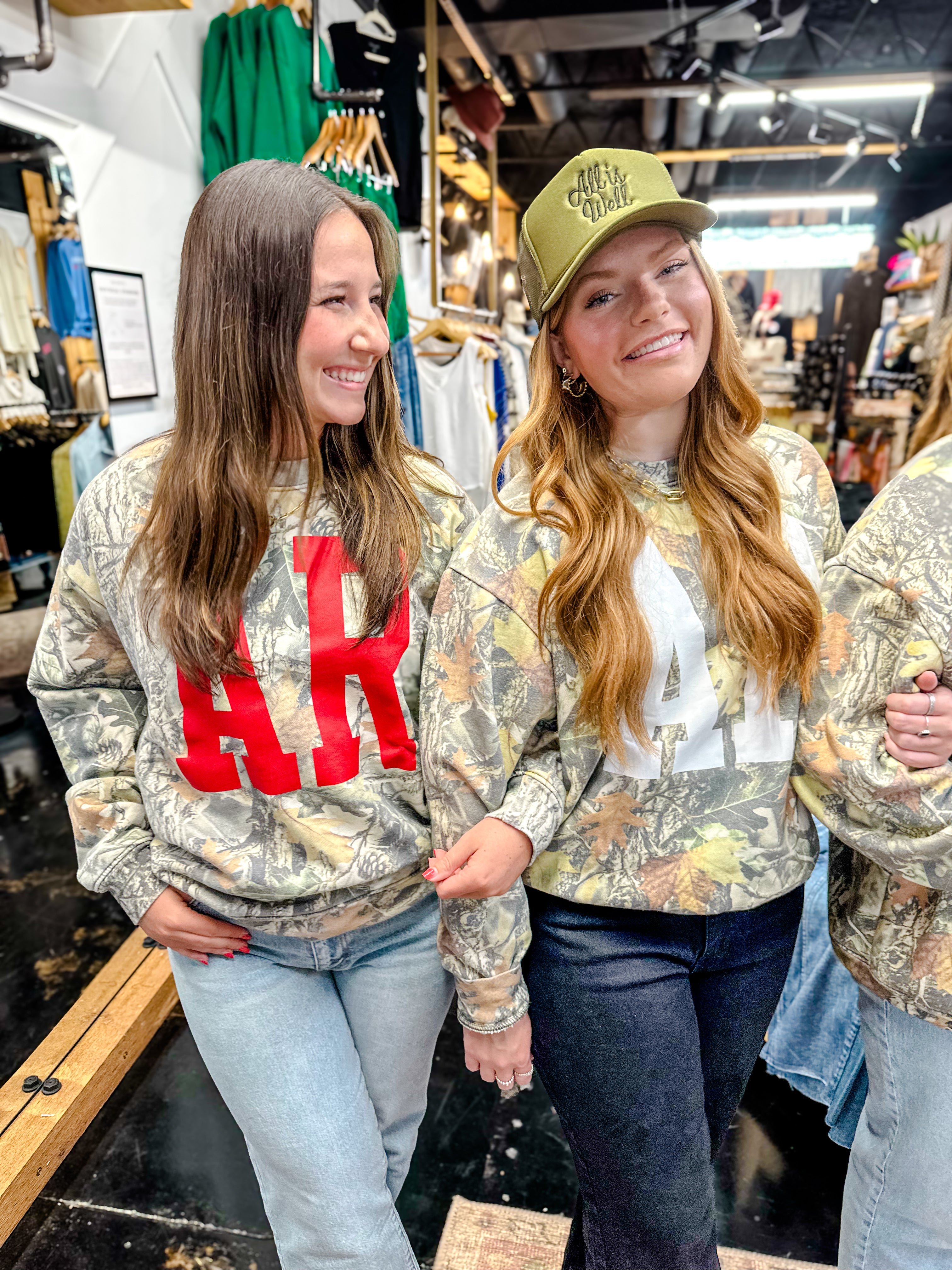 Camo AR Crewneck Sweatshirt