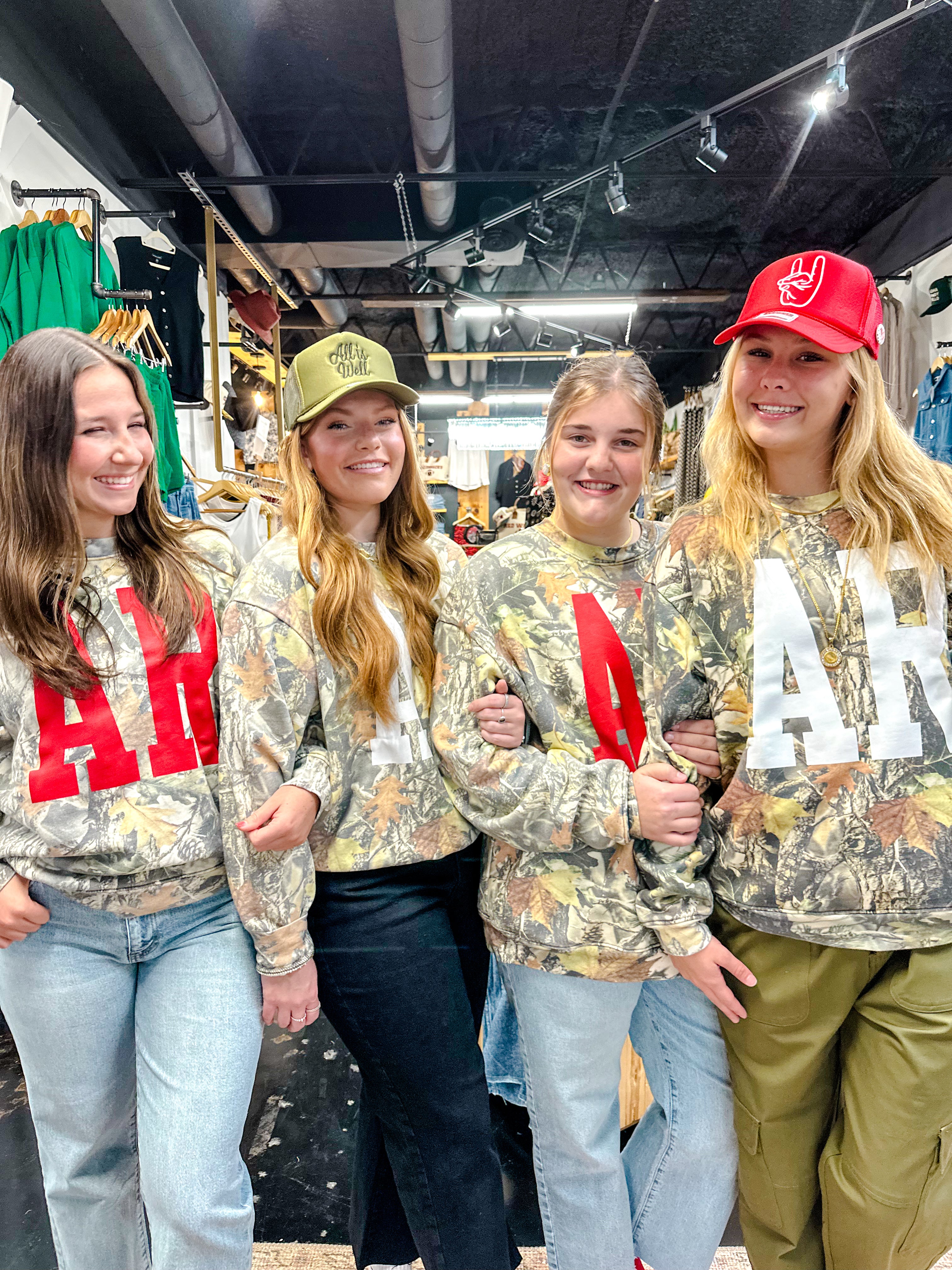 Camo AR Crewneck Sweatshirt