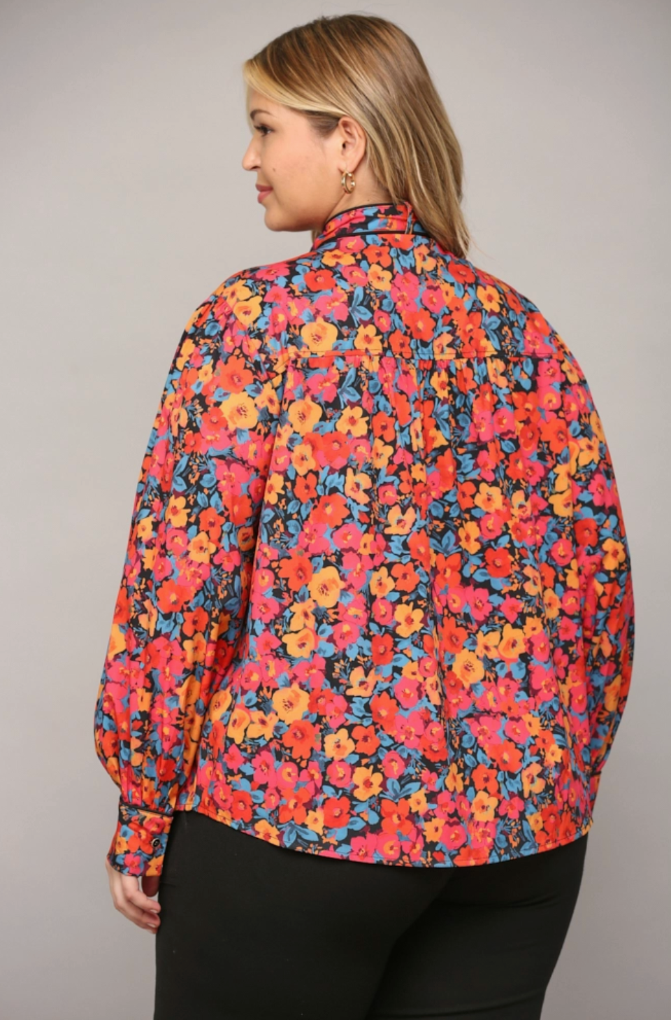 Button Down Shirt with Removable Neck Tie