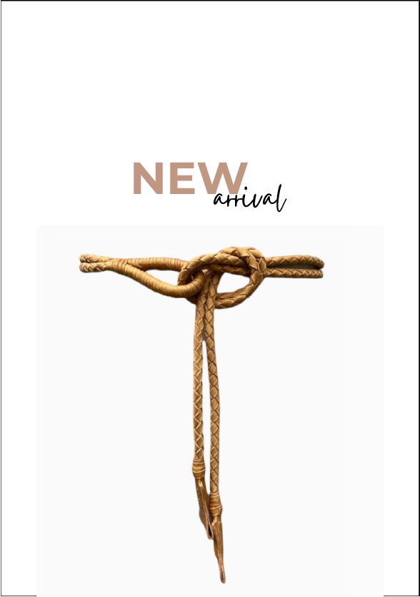 Iguazu Soga Belt - Cognac