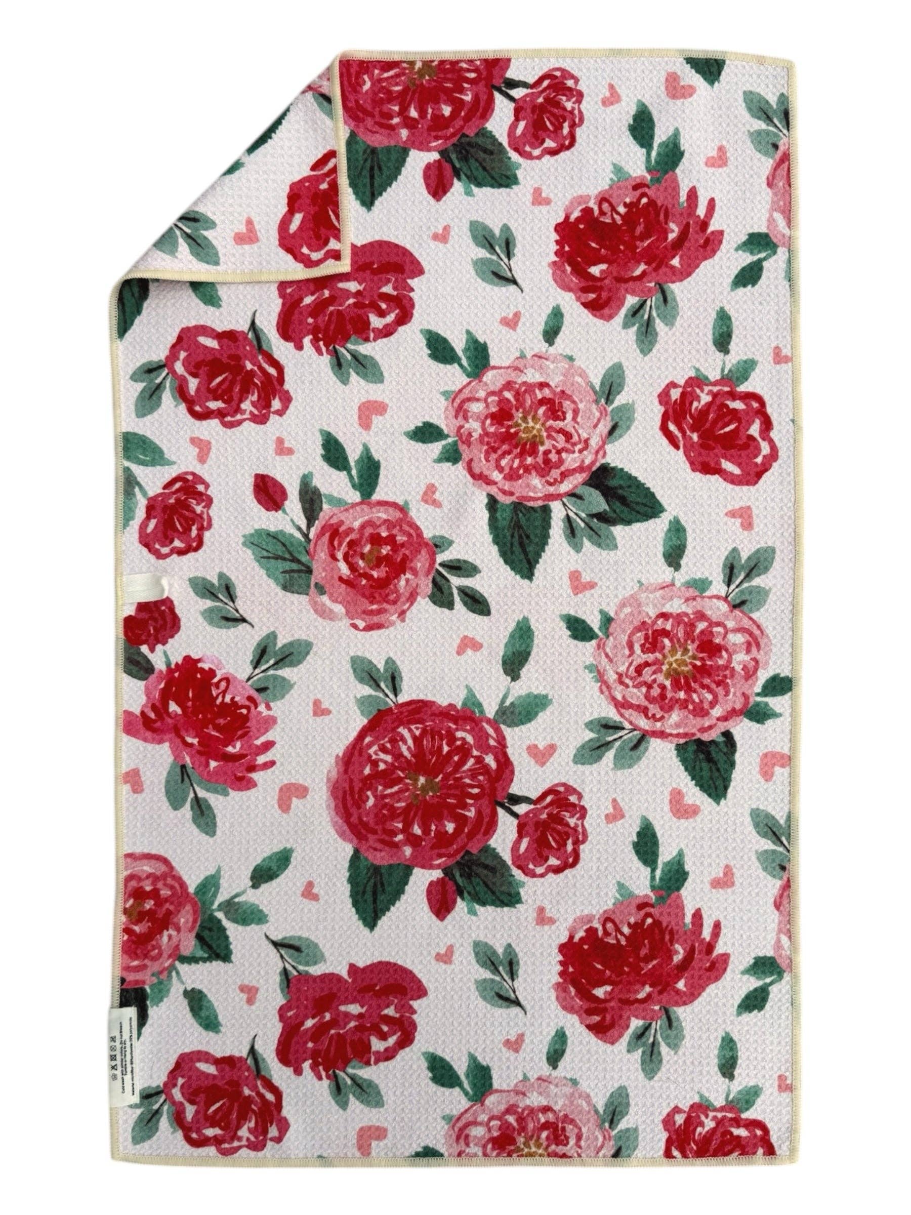 Flower Me In Love Hand Towel