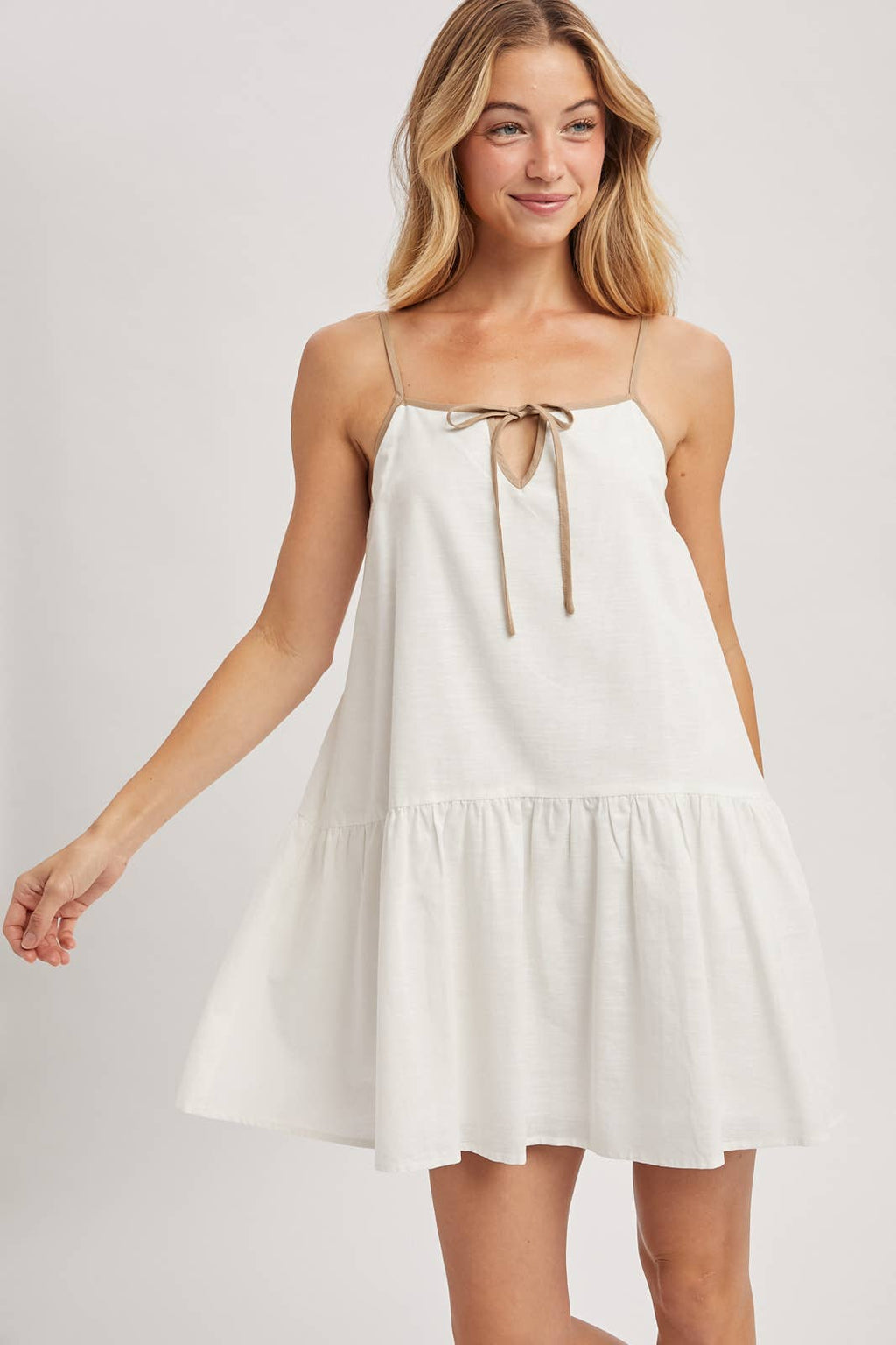Contrast Cami Mini Dress