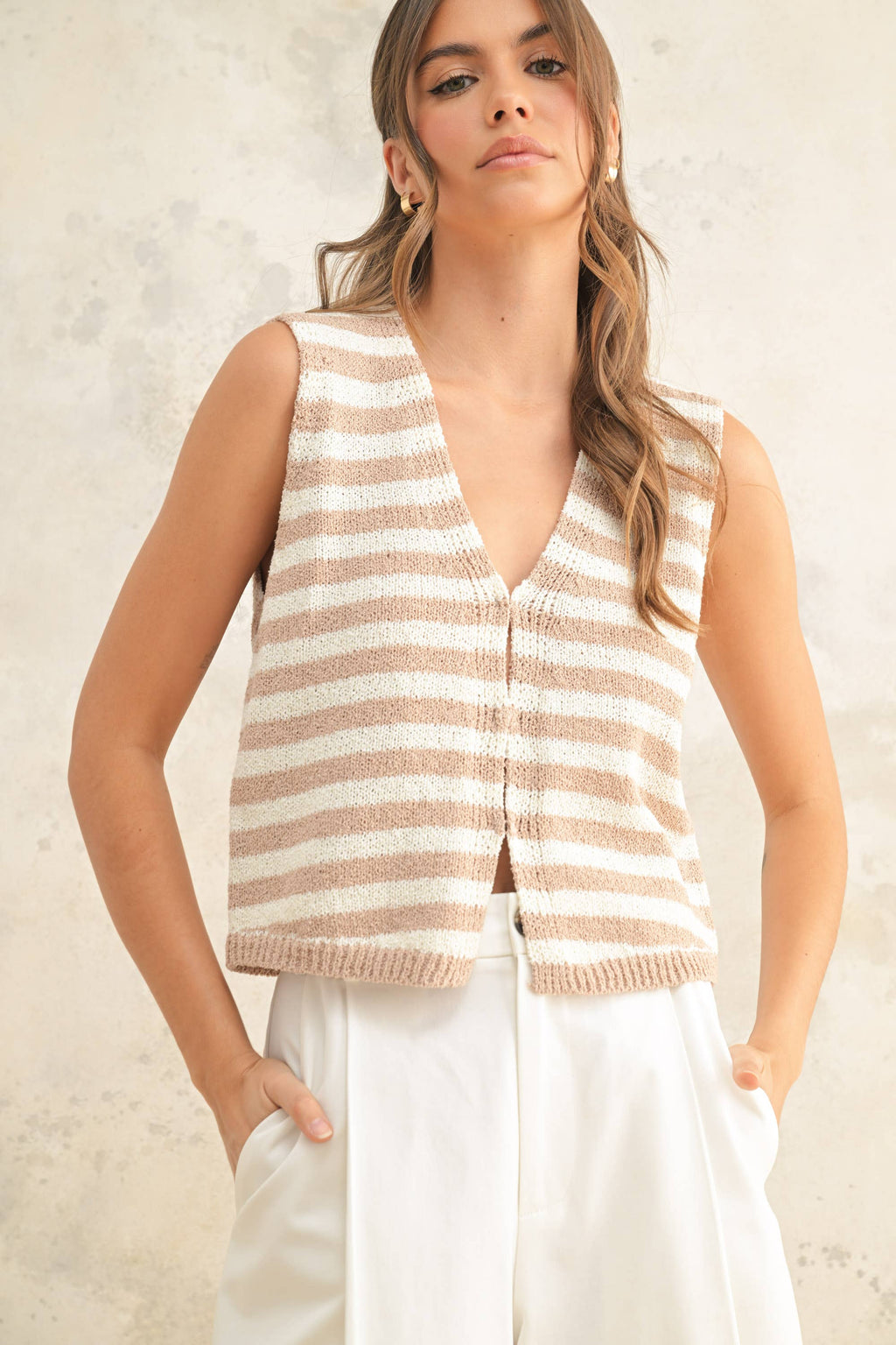 Striped Vest
