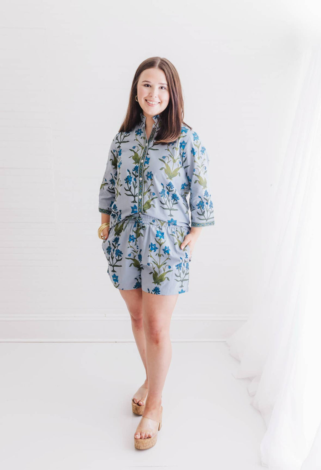 Rosehill Short Set in Iris - SHORTS ONLY