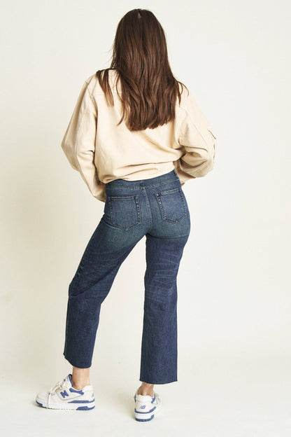 Aberdeen High Rise Wide Leg Crop