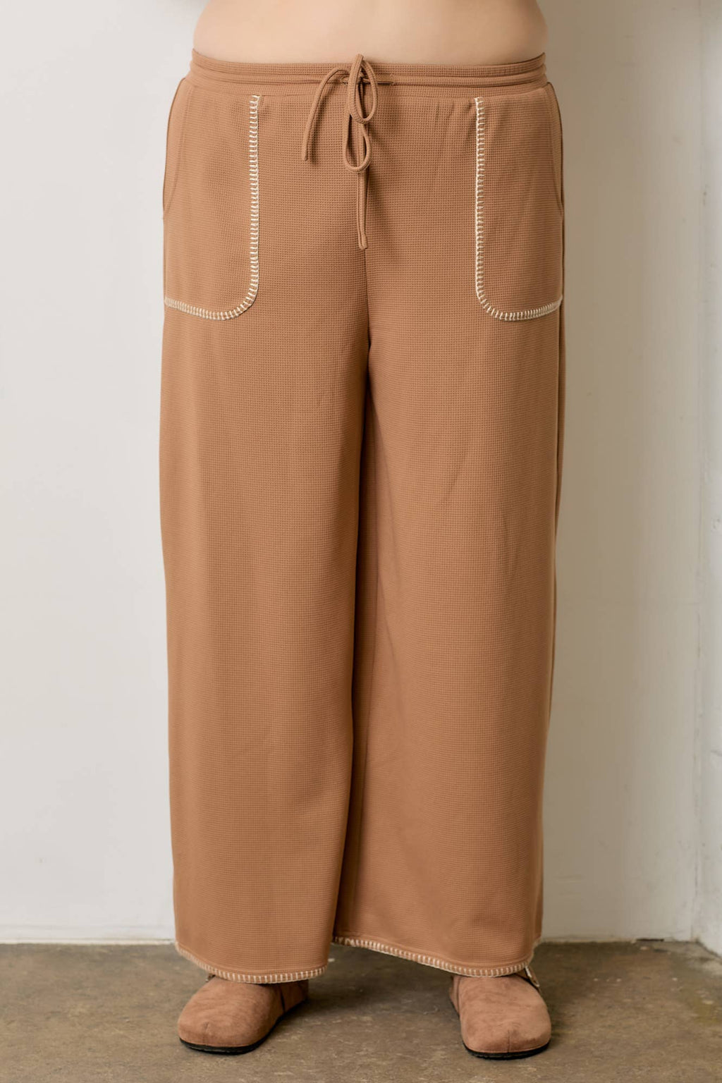 Camel Knit Pants