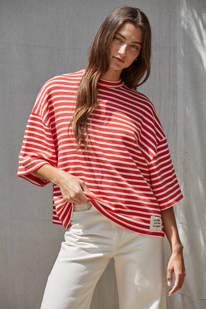 Striped Crewneck Shirt