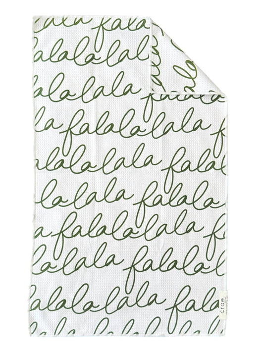 Tis' The Season To Be Jolly: Double-Sided Hand Towel