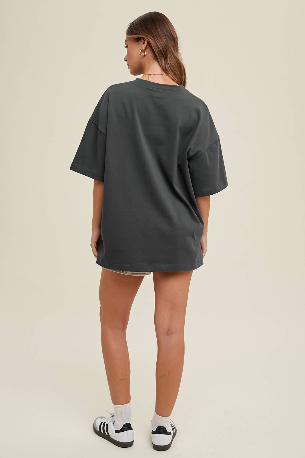 Oversized Tee With Pocket
