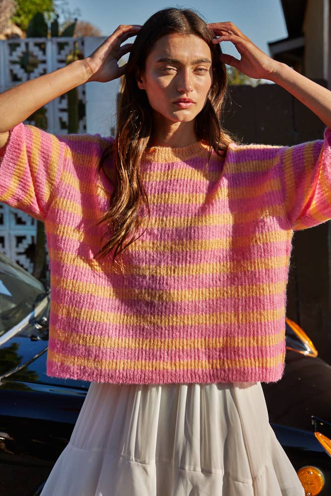 Striped Wool Sweater