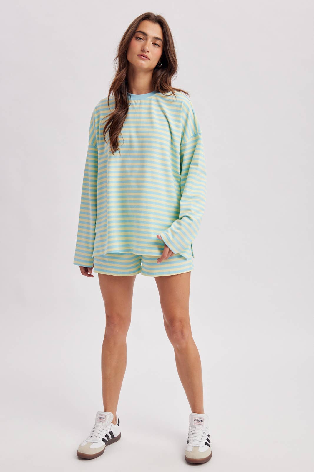 Striped Long-Sleeved Top