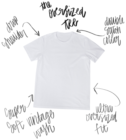'Meet Me at the Tailgate!' Game Day EXTRA-OVERSIZED Tee