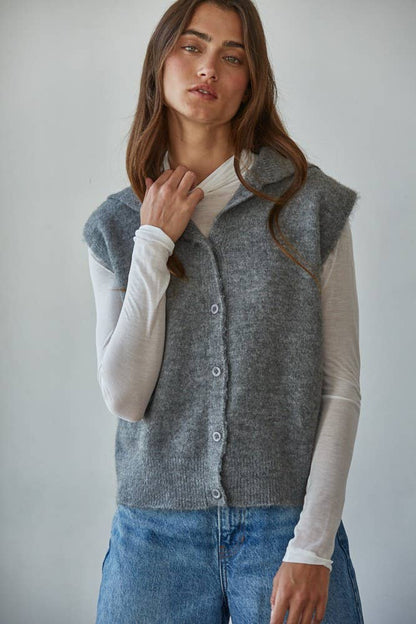 Jersey Turtleneck Sheer Top