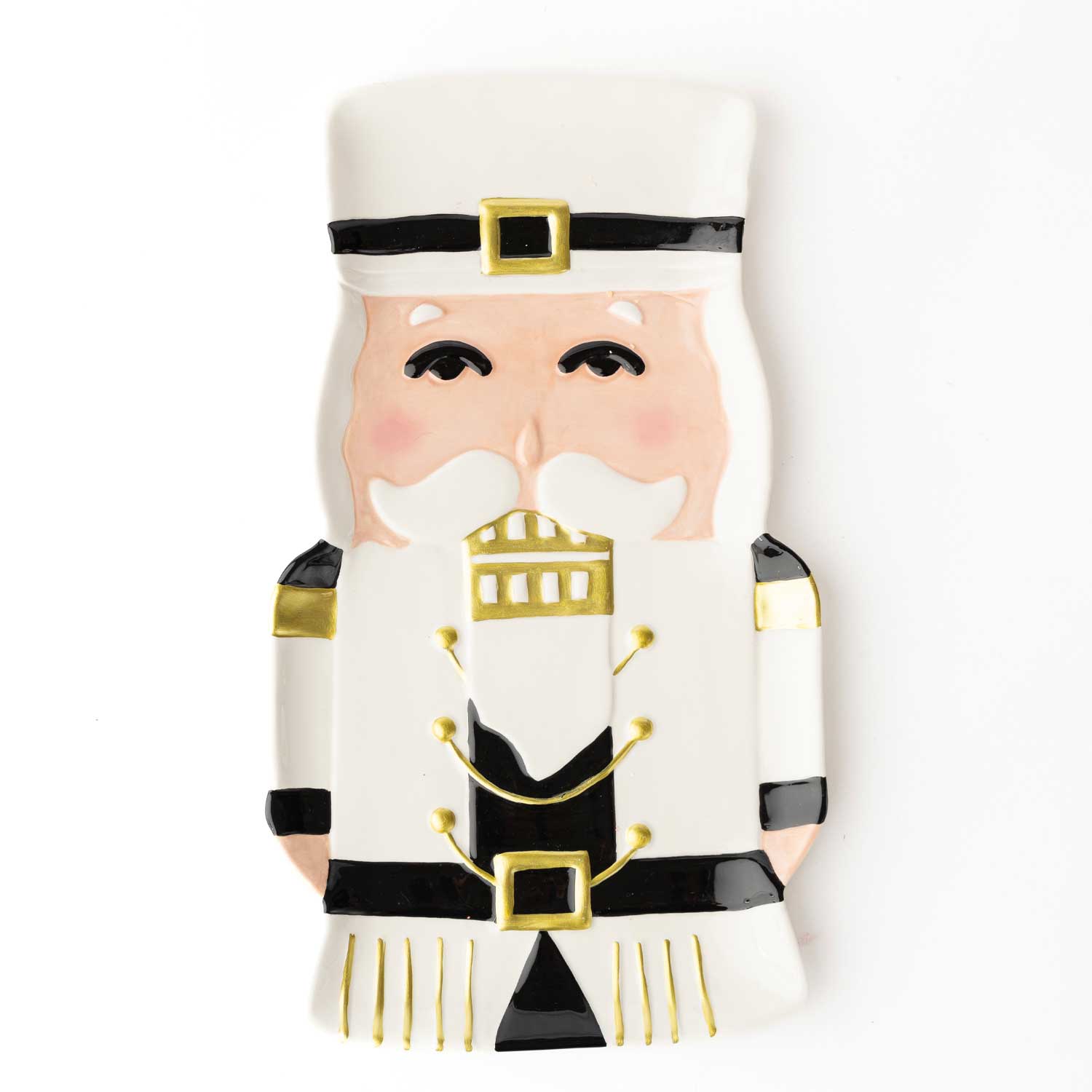 White Nutcracker Platter