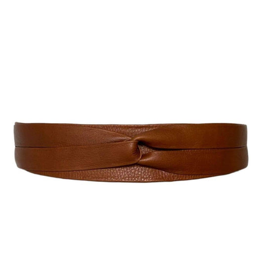 Midi Wrap Belt - Whiskey