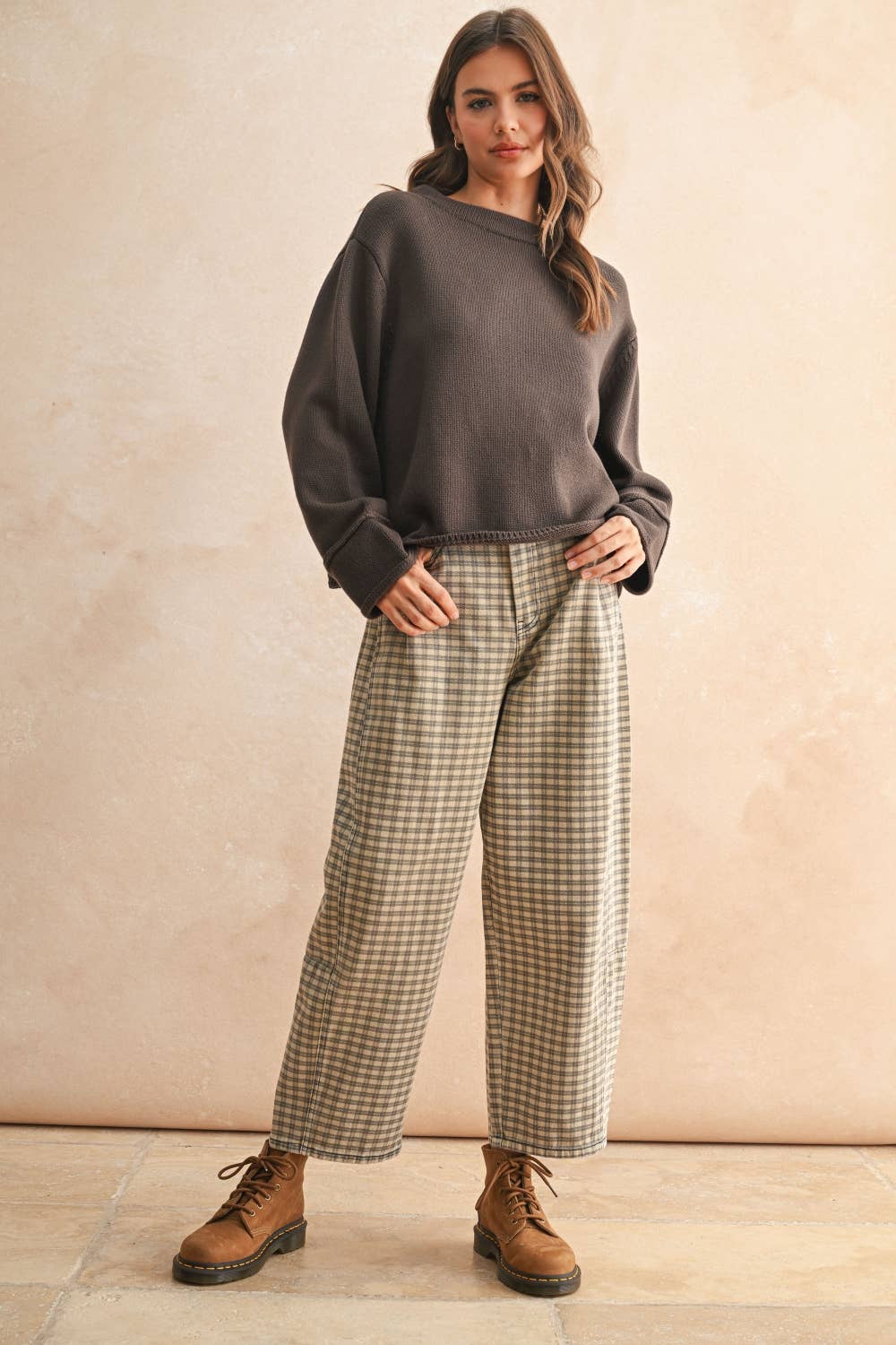 Olive Mock Neck Sweater