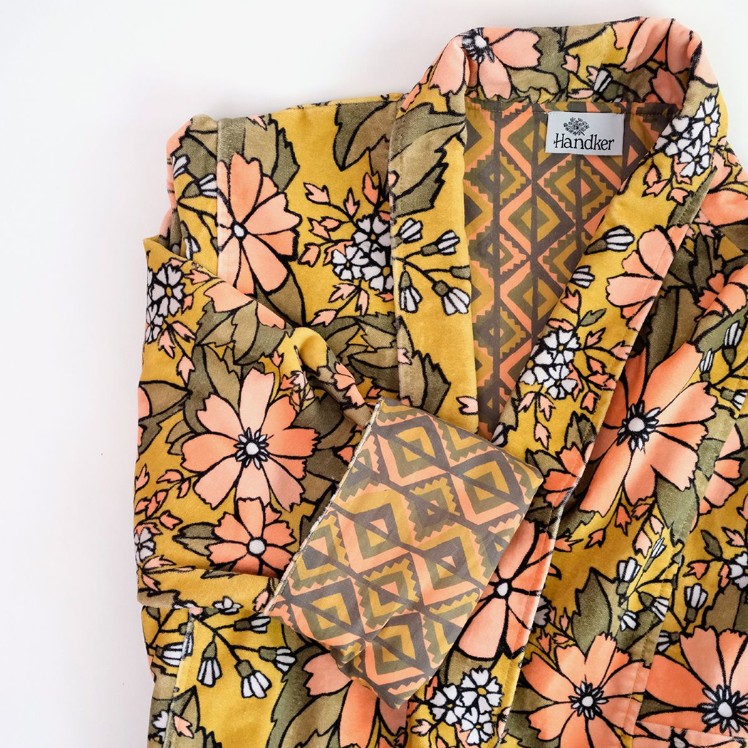 The Velvet Daisy Reversible Duster