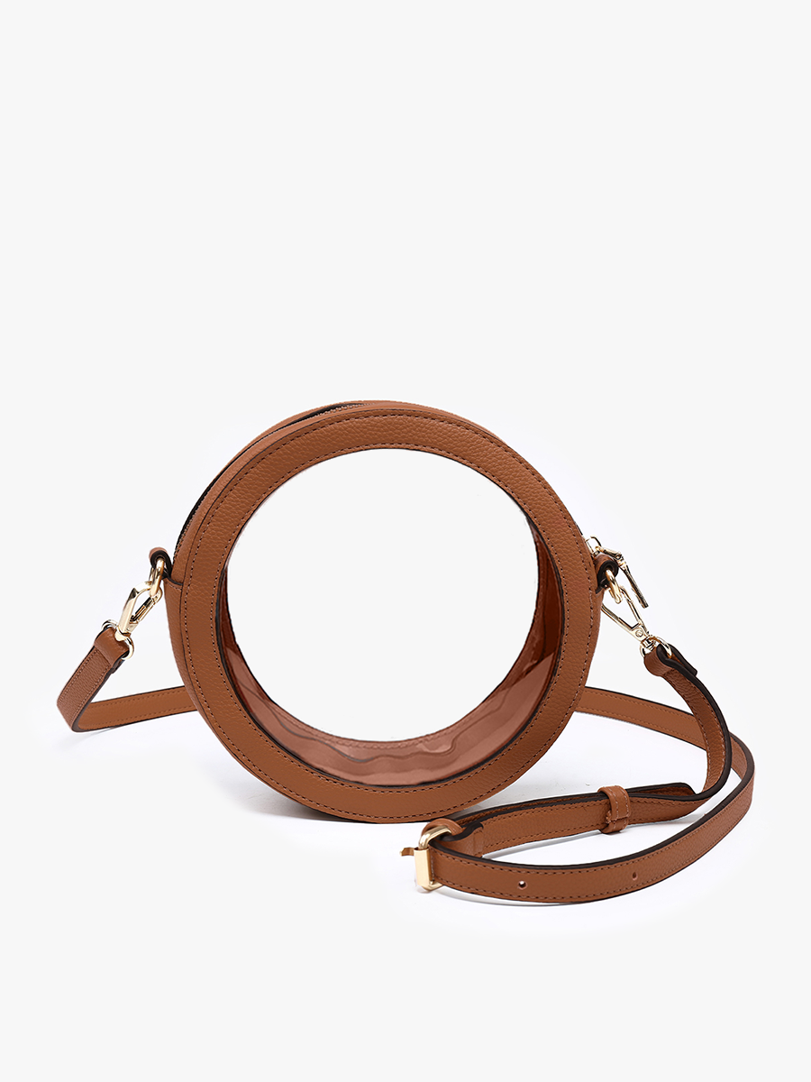 Lilibet Clear Circular Crossbody Bag