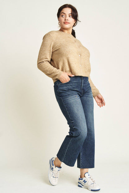 Aberdeen High Rise Wide Leg Crop