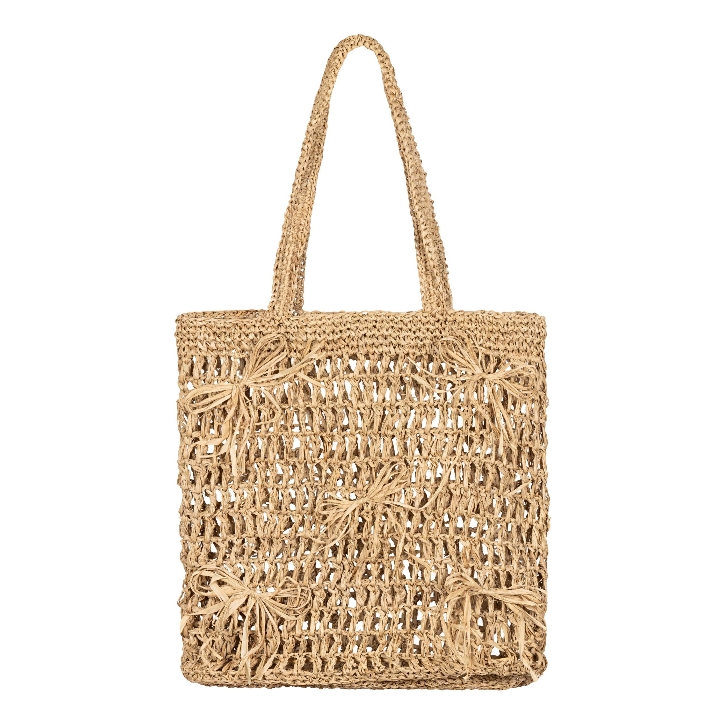 Raffia Ribbon Bag