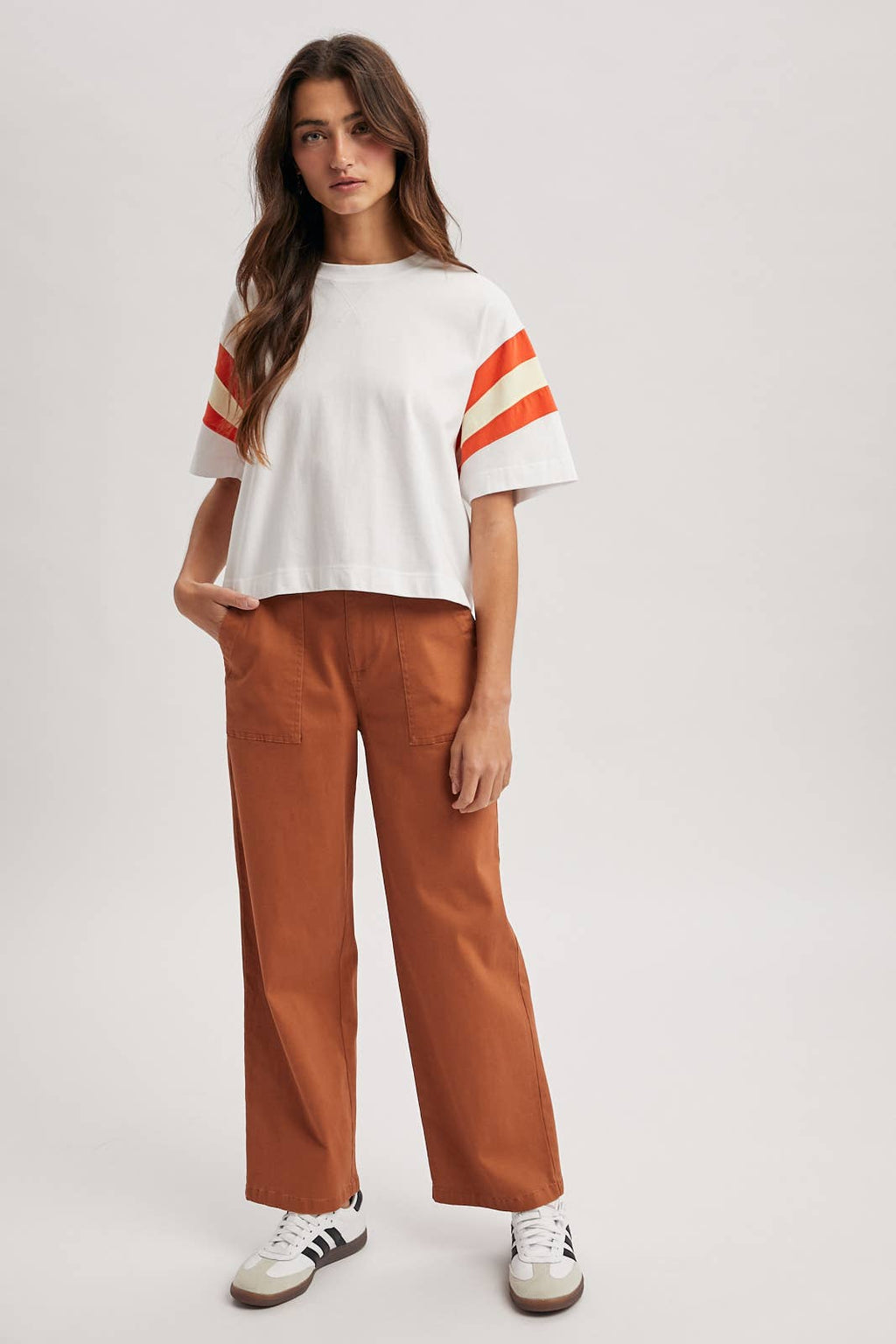 Colorblock Shortsleeve Top