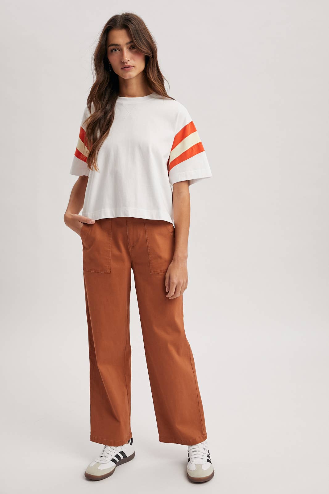Colorblock Shortsleeve Top