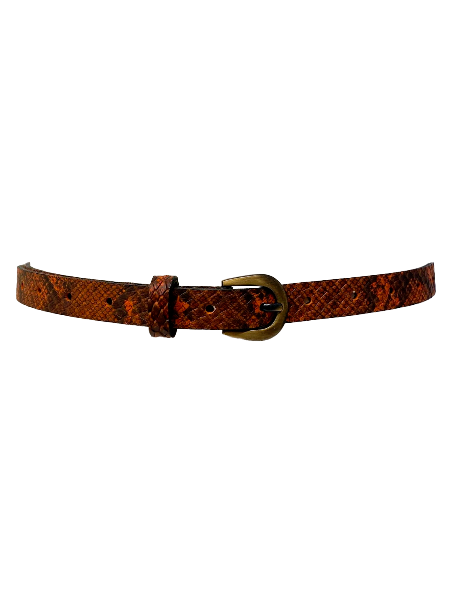 Cerini Belt - Burn Red Python
