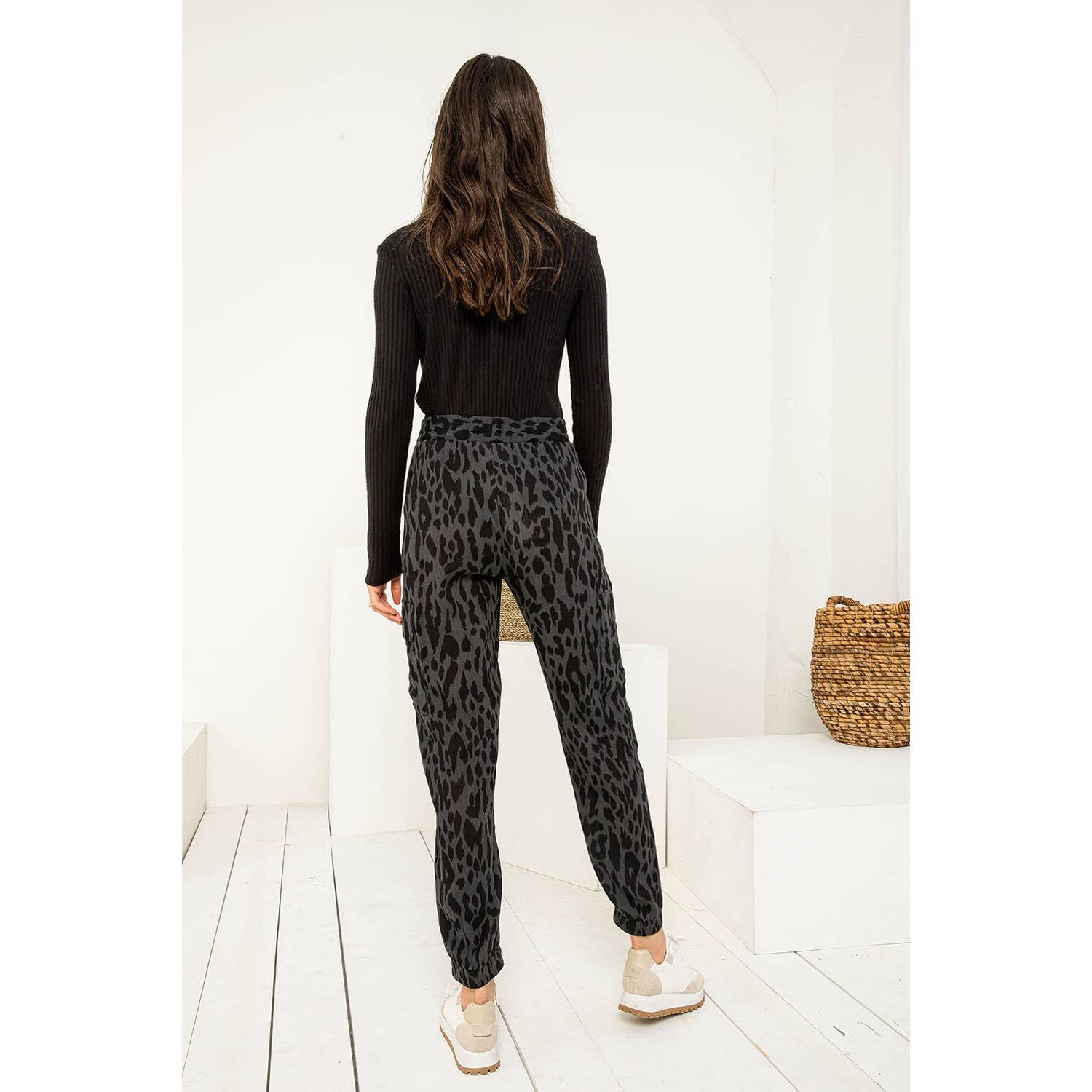 Animal Print Joggers