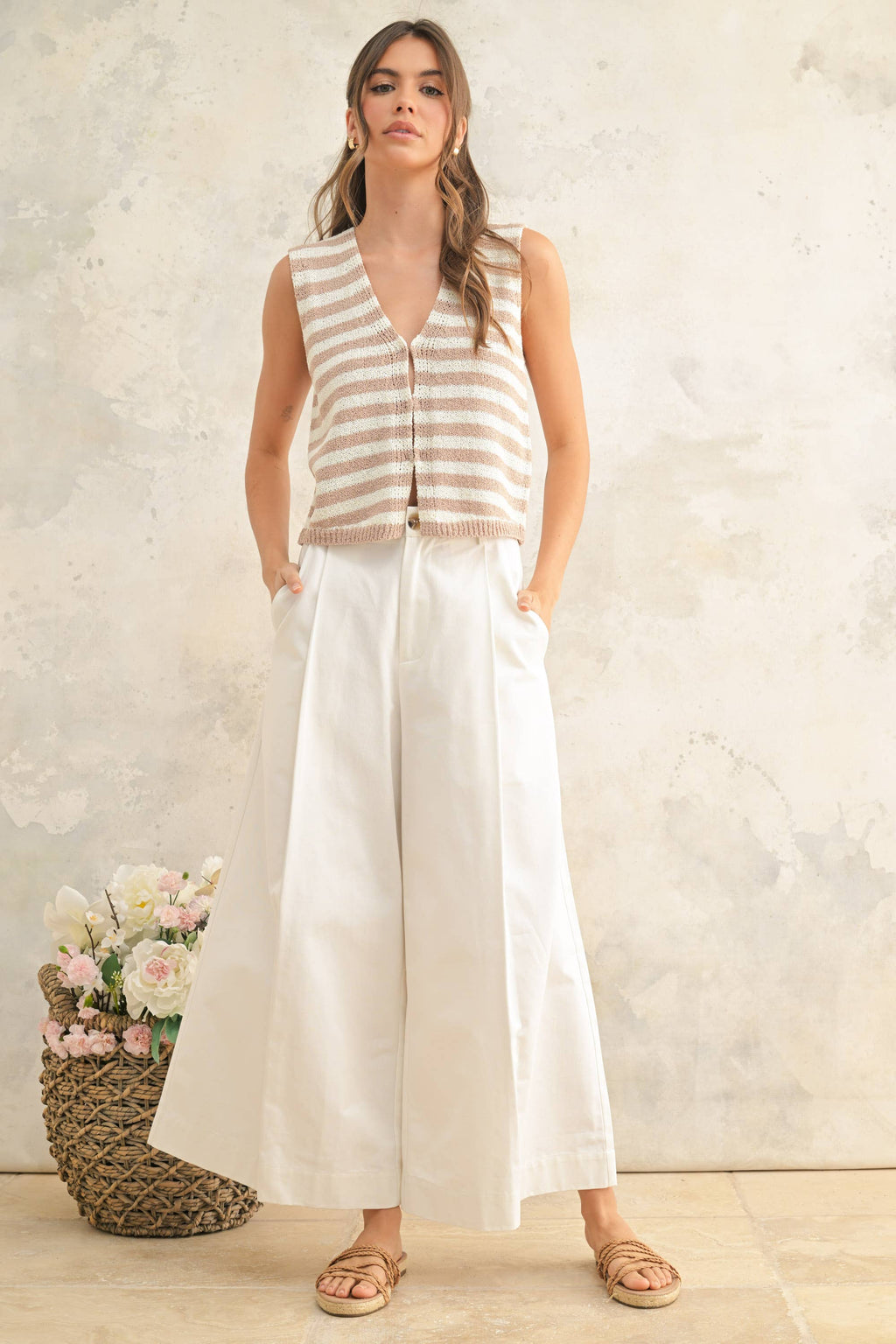 Striped Vest