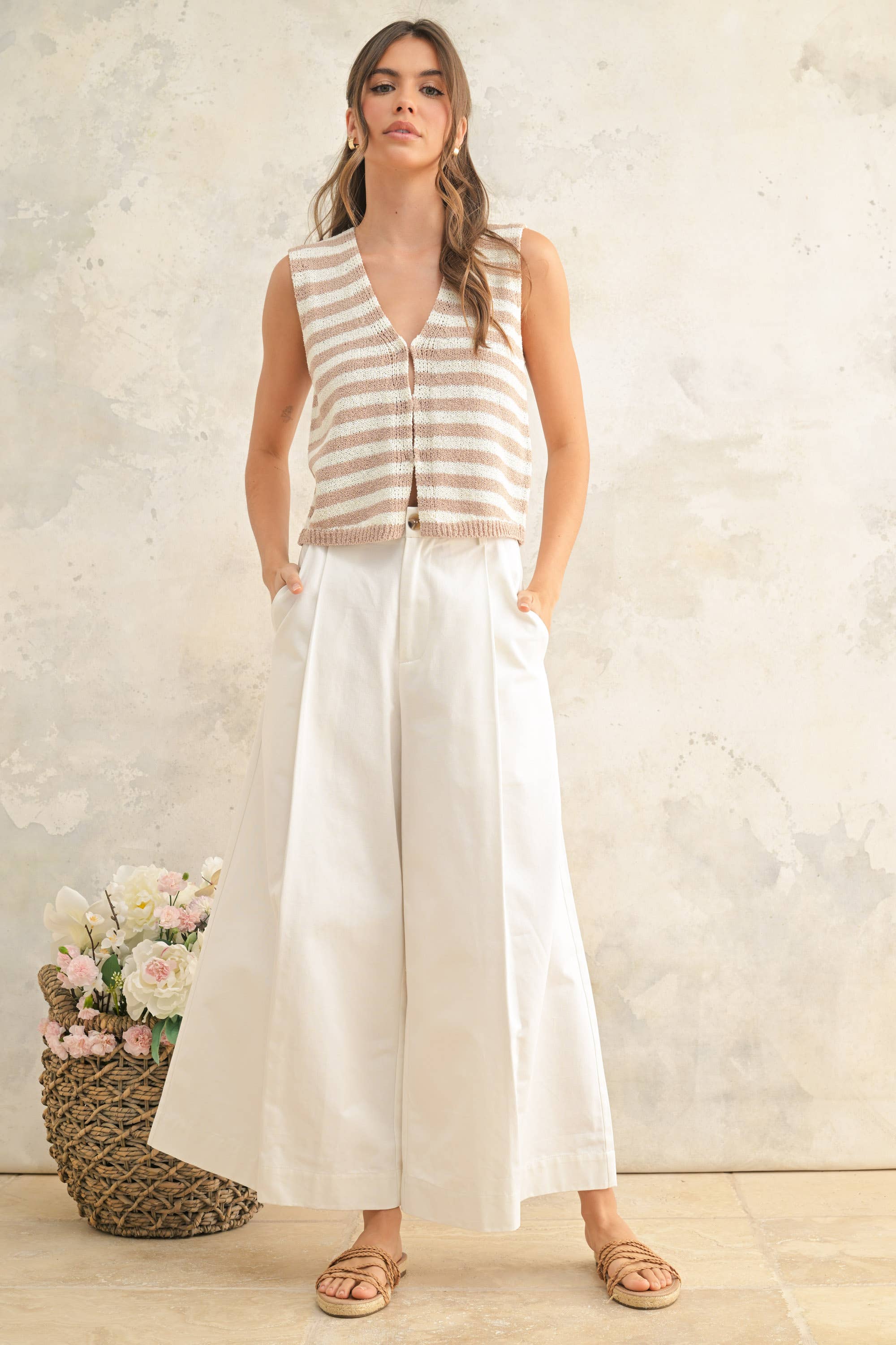 Striped Vest