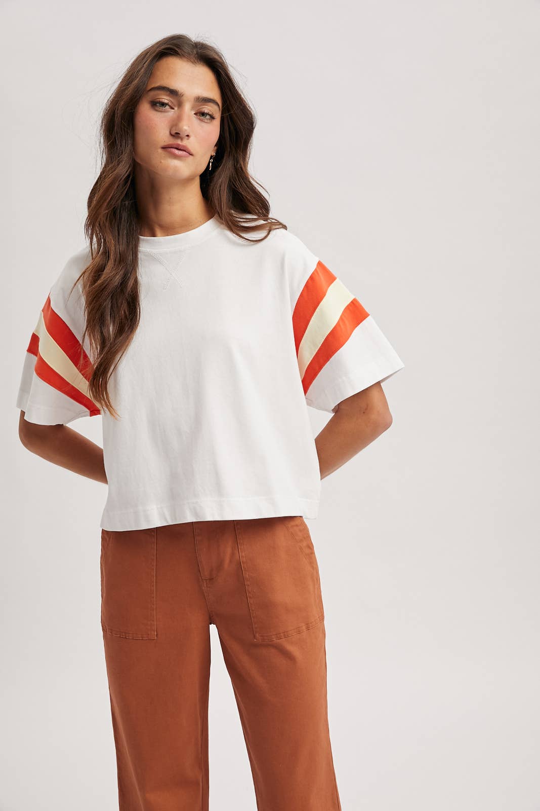 Colorblock Shortsleeve Top