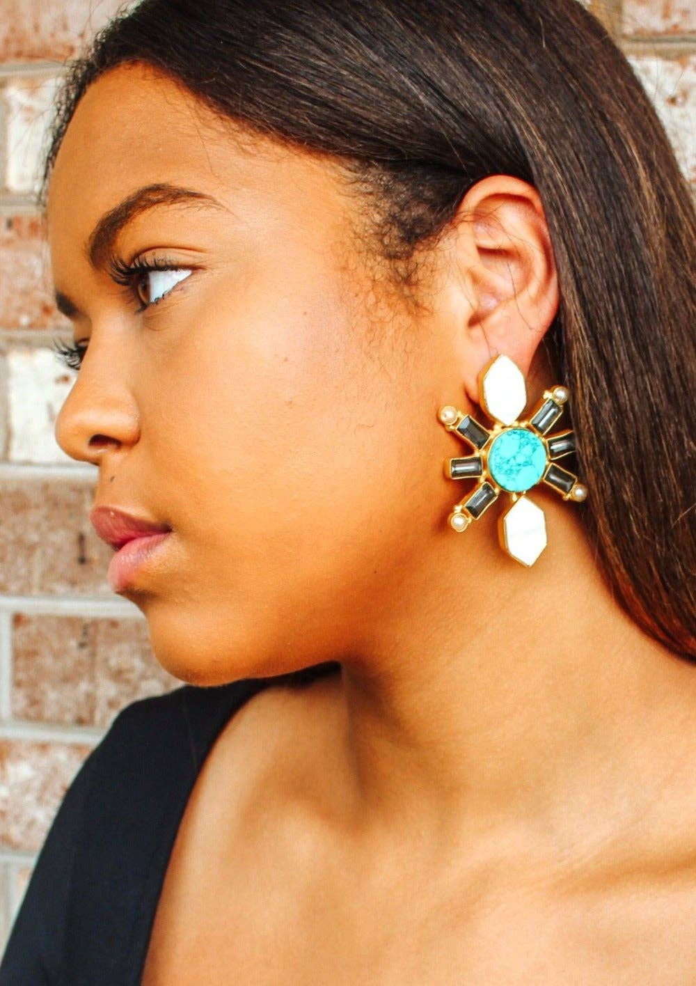 Shilstone Handmade 2" Dangle Earrings