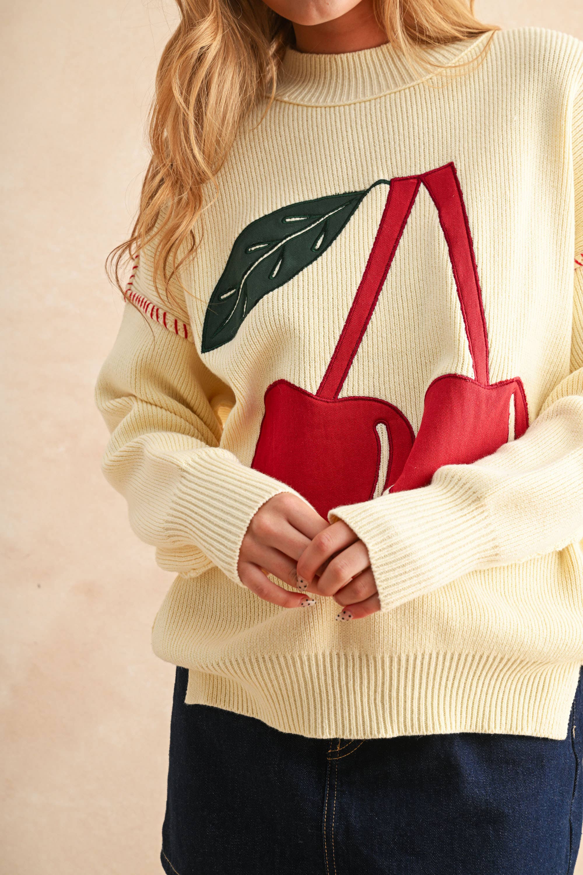 Cherry Patch Sweater