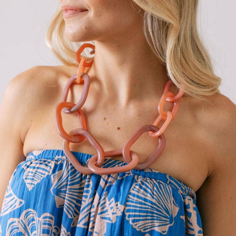 Prickly Pear Link Necklace
